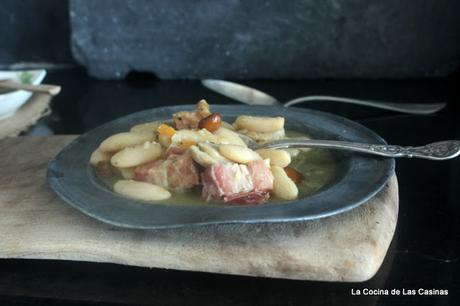 Fabes con Setas y Panceta byJose Fabes con Setas y Panceta byJose