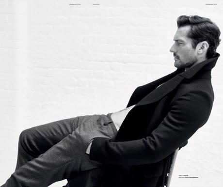 David Gandy, model, Fall 2016, supermodel, menswear, moda hombre, Suits and Shirts, GQ, GQ Turkey, Magazine, cover,