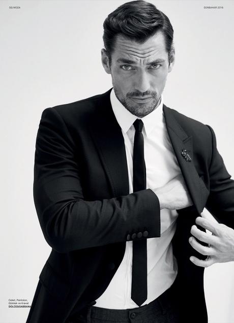 David Gandy, model, Fall 2016, supermodel, menswear, moda hombre, Suits and Shirts, GQ, GQ Turkey, Magazine, cover,