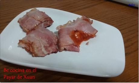 Bombones de tomate y queso crujientes