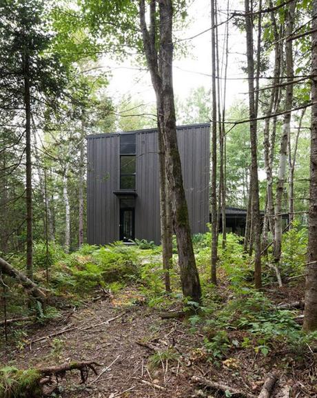Casa Contemporanea en los Bosques de Quebec