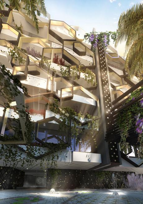 A-cero Projects A-CERO PRESENTA UN PROYECTO RESIDENCIAL PARA UN CONCURSO INTERNACIONAL. VIVIENDAS EN PLANTA BAJA