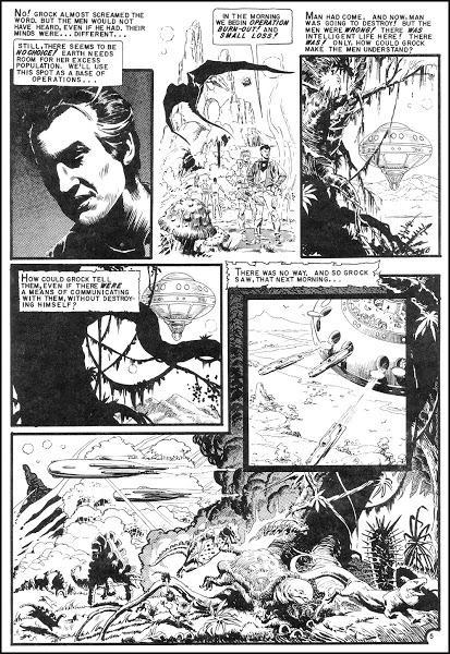 Los mundos prehistóricos de Al Williamson