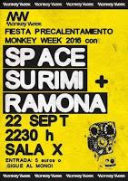 Monkey Week 2016, fiesta Precalentamiento