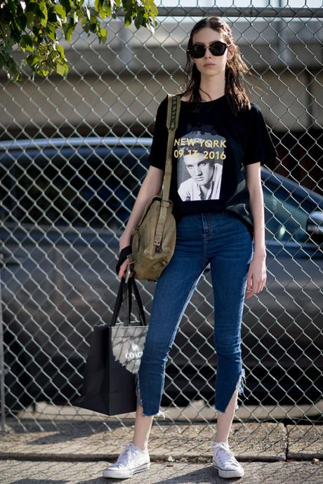 Street Style: así visten por la calle las modelos de New York fashion week