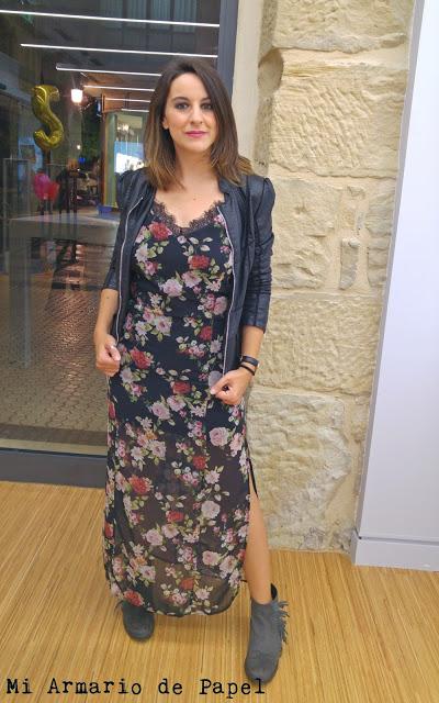 Outfit: Maxi Dress Lencero en Shopping Gauean