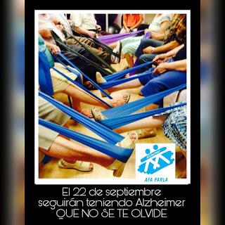 El 22 de septiembre seguirán teniendo Alzheimer