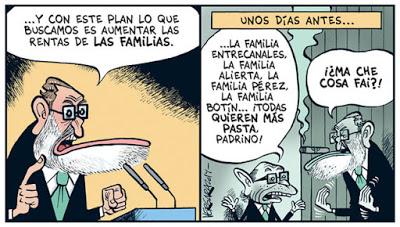 Los verdaderos paganinis de impuestos en España son los trabajadores