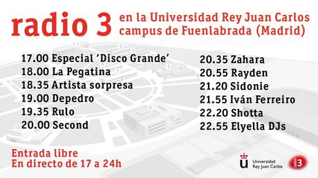 Radio 3 en la Universidad Ray Juan Carlos