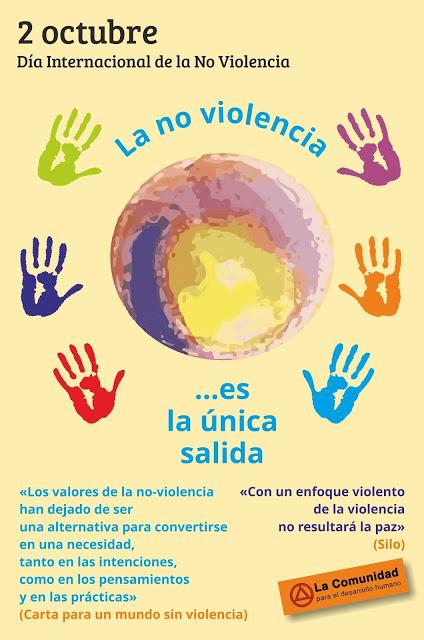 2 de Octubre. Día Internacional de la No-violencia