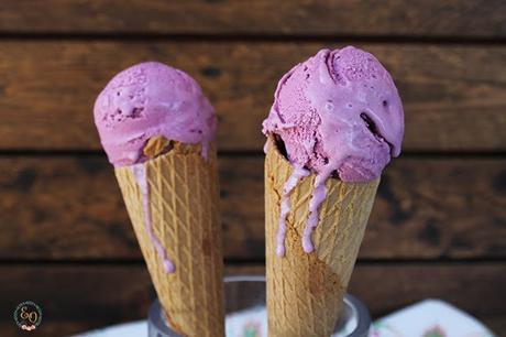 RECETA - HELADO DE ARÁNDANOS