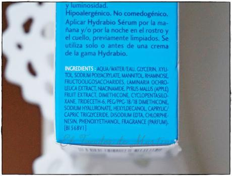 COLABORACIÓN CON MISSFARMA:REVIEW BIODERMA HYDRABIO SERUM