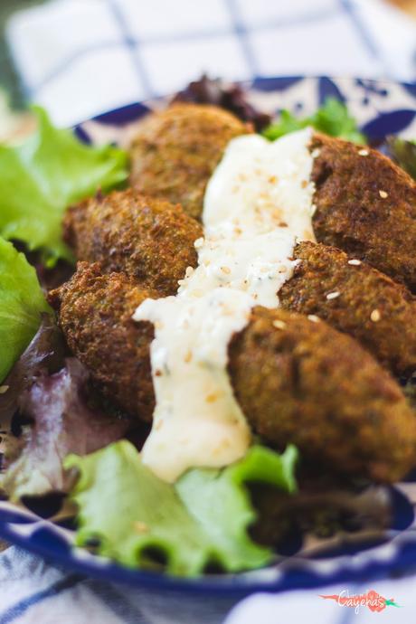 Falafel de habitas