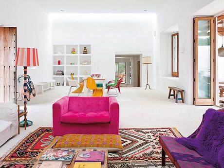 DECO | Una casa ibicenca a todo color