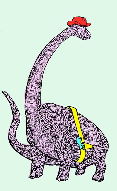 Los dinosaurios cowboys de Carlos Perro y Valeria Este