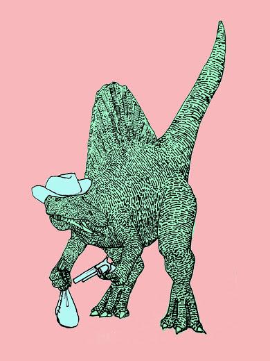 Los dinosaurios cowboys de Carlos Perro y Valeria Este