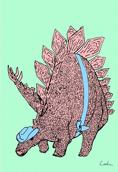 Los dinosaurios cowboys de Carlos Perro y Valeria Este