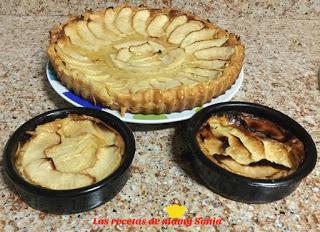 TARTA DE MANZANA SIN AZÚCAR