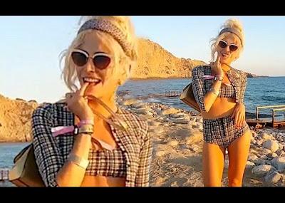 Pixie Lott en Ibiza