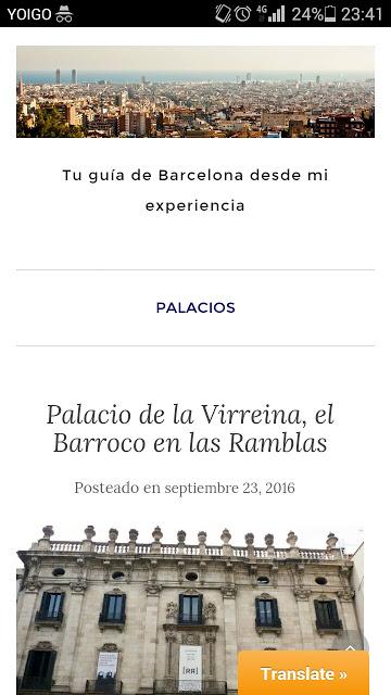 Destinación Barcelona, mi nuevo blog