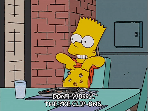 22 Cosas que solo la gente con Piercings entenderá The Simpsons bart simpson happy season 14 episode 6
