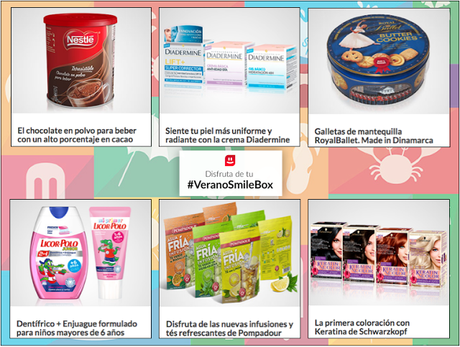 Disfruta de tu VeranoSmilebox de Agosto