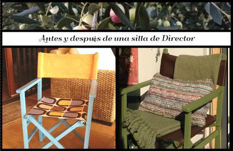 Antes y después de una silla de director