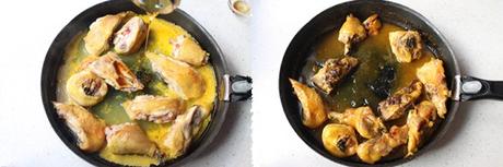 Pollo a la naranja caramelizado con cardamomo