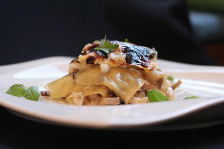 Lasaña Mar y Montaña