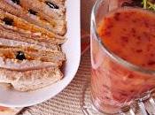 Sándwich queso hummus