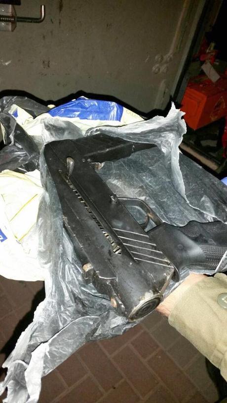 Otra de las armas incautadas en los operativos llevados a cabo en Cisjordania (Fuerzas de Defensa de Israel)