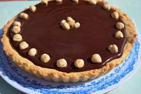 Tarta de Chocolate y Toffee de Avellana