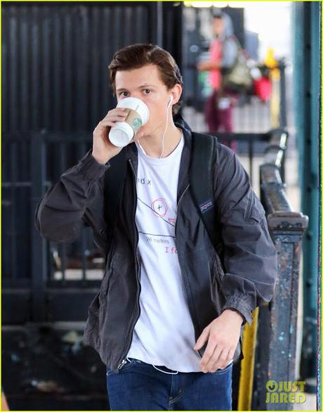 Otro vistazo a Peter Parker desde el set de ‘Spider-Man: Homecoming’