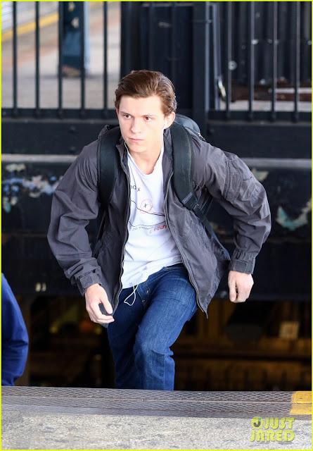Otro vistazo a Peter Parker desde el set de ‘Spider-Man: Homecoming’