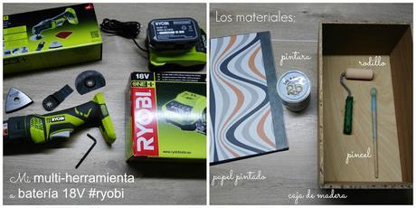 #DiarioDecoLoveRyobi: UN CUBO-ESTANTE DIY CON UNA SOLA HERRAMIENTA #DiarioDecoLoveRyobi: UN CUBO-ESTANTE DIY CON UNA SOLA HERRAMIENTA