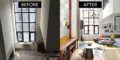 Antes y después de un dúplex de ensueño en NY - Blog T&D