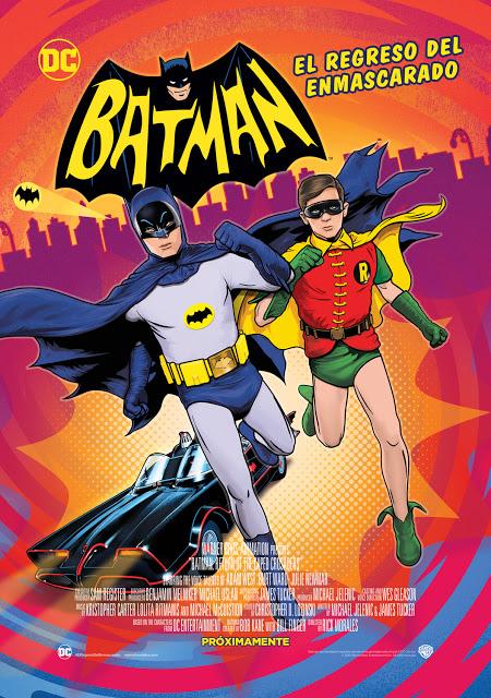 Adam West retoma la capa de Batman.