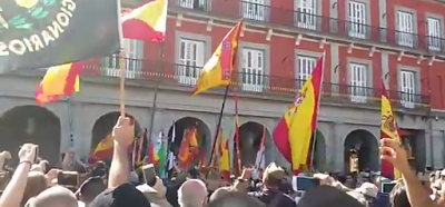 Caballeros Legionarios amenazan a Carmena con reponer la placa a Millán Astray.