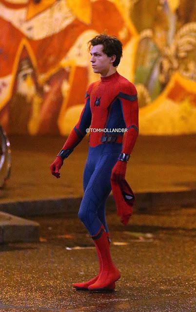 Vean a Tom Holland desde el set de ‘Spider-Man: Homecoming’