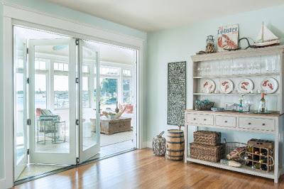 Cottage Rustico y Tradicional n Rhode Island