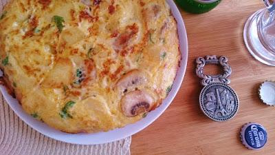 Tortilla de champiñones