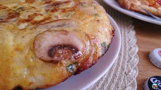 Tortilla de champiñones