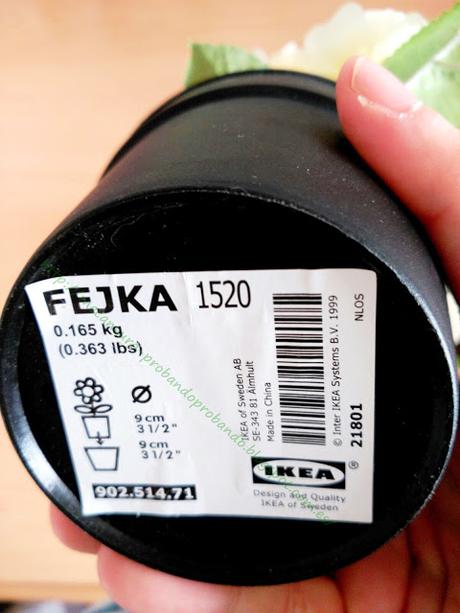 Fejka planta artificial Ikea, 