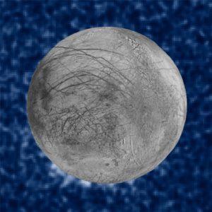Hubble detecta posibles columnas de agua en Europa Penachos Europa