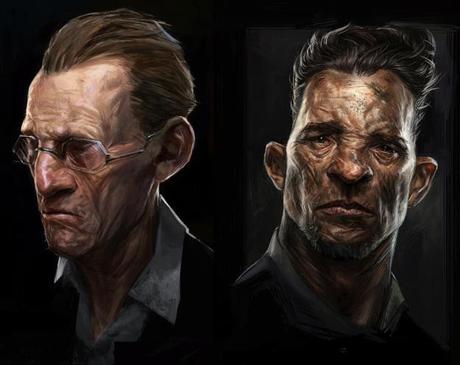 Dishonored 2 muestra galería de artes de los personajes