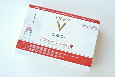 NUEVO TRATAMIENTO ANTICAÍDA DERCOS AMINEXIL CLINICAL 5 DE VICHY.