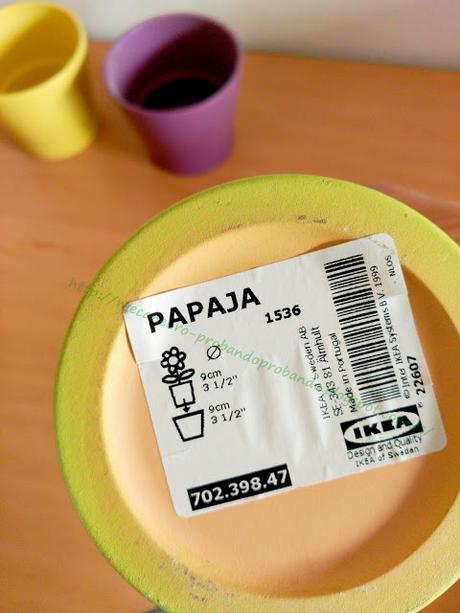 Macetas Papaja, Ikea