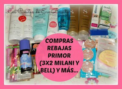 Compras Rebajas en Primor (3x2 Bell y Milani) Compras Rebajas en Primor (3x2 Bell y Milani)