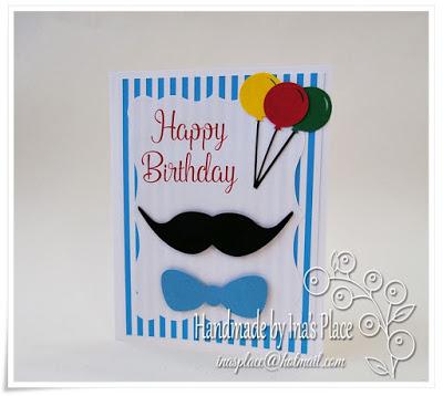 Tarjetas Masculinas - Moustache Inspired Greeting Cards