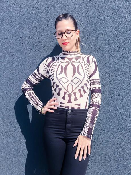 GEOMETRICAL BODYSUIT GEOMETRICAL BODYSUIT